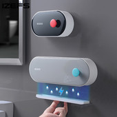 IZEFS Sieninė muilinė Daugiafunkcis vonios kambario muilo laikiklis Namų nusausinama laikymo dėžutė Sandėliavimo lentyna Vonios kambario priedai