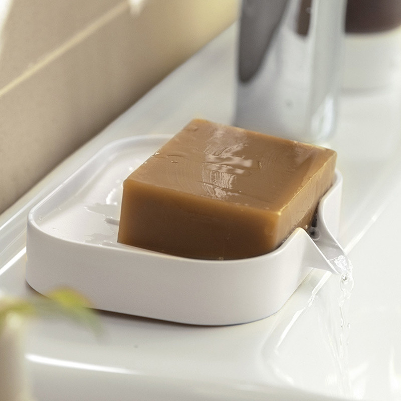 Greitai džiūstantis, skaidrus anti-drėgninis muilo laikiklio dėžutės stovas vonios kambariui ir dušui PRE