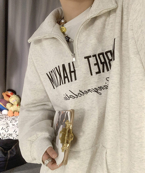 Férfi blúz hosszú ujjal és zsebbel