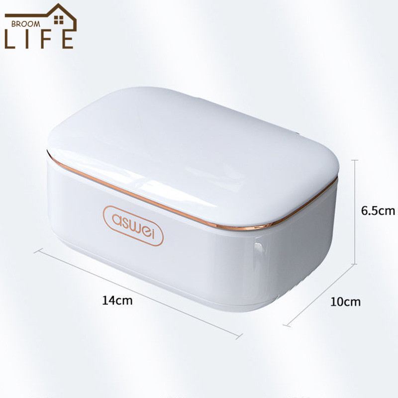 Dviejų sluoksnių muilo dėklas su išleidimo angomis Nepramušamas plastikinis didelės talpos laikymo lentyna Nešiojami apverčiami patvarūs vonios kambario priedai