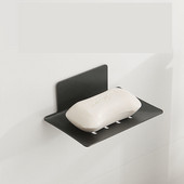 Kupaonska neperforirana aluminijska posuda za sapun Samoljepljiva posuda za sapun od nehrđajućeg čelika otporna na hrđu i izdržljiva, zadebljana posuda za sapun otporna na hrđu