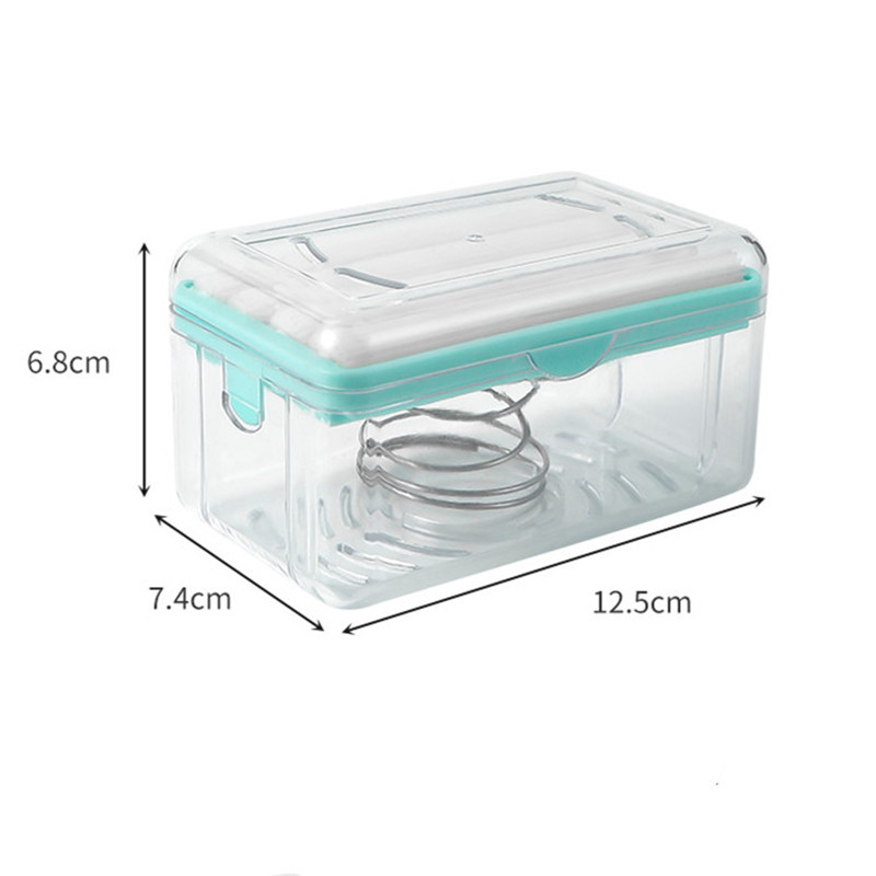 Többfunkciós habszappandoboz lefolyótartó állvány Szappantartó Fürdőszoba tisztítás Tárolódoboz Mosoda kihangosító szappandoboz