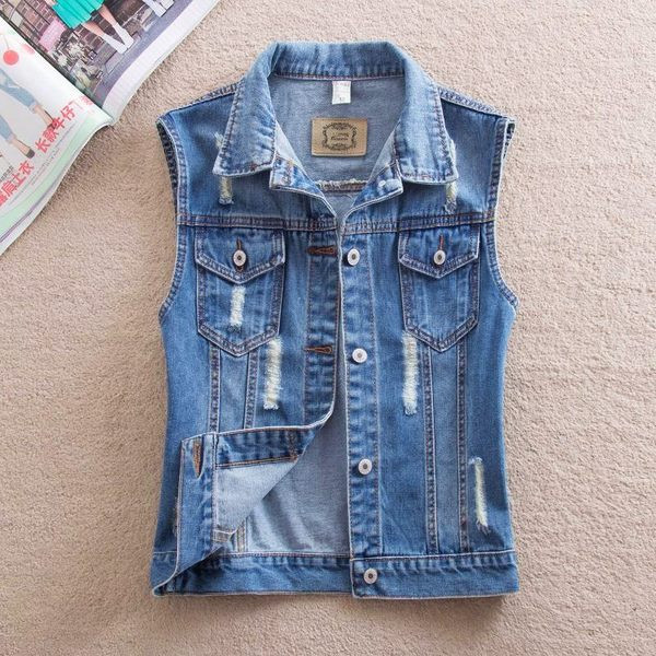 Alkalmi farmer női mellény gombokkal és zsebbel