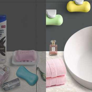 Μπάνιο Ισχυρή μαγνητική βάση αποθήκευσης σαπουνιού Εξάρτημα τοίχου Προσκόλληση σαπουνιών Δοχείο σαπουνάδας για τουαλέτα κουζίνας Τουαλέτα Σπίτι