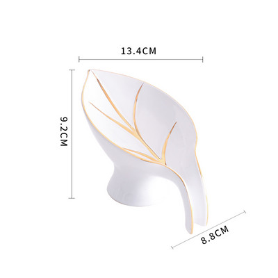 Keramička posuda za sapun Lagana luksuzna kutija za pakiranje odvoda Kuhinjska kutija za pohranu Poklopac za sapun Polica za kupaonicu