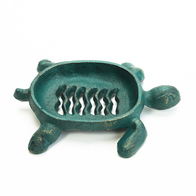 Sungmor stalo muilo indų padėklas vonios virtuvei – gražios formos ir senovinė žalia apdaila – tvirtas ketaus apdaila