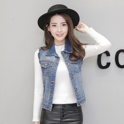 Testre szabott női farmermellény