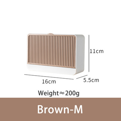 Kreatív falra szerelhető ütésmentes szappandoboz fedővel leeresztő állvány dupla rácsos fali szappantartó szappantartó fürdőszobai adagolóhoz