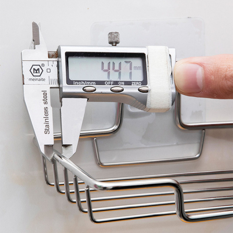 Nerūdijančio plieno muilo stovo sienoje montuojamas muilo laikiklis Muilo kempinė indų muilo indai Lipnūs vonios kambario priedai