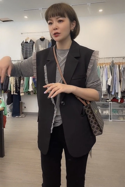 Vesta casual dama - cu nasturi