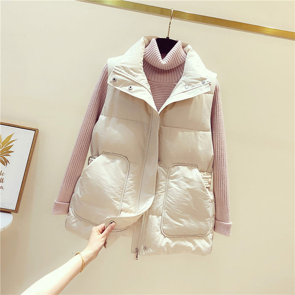 Tvirta moteriška liemenė su užtrauktuku