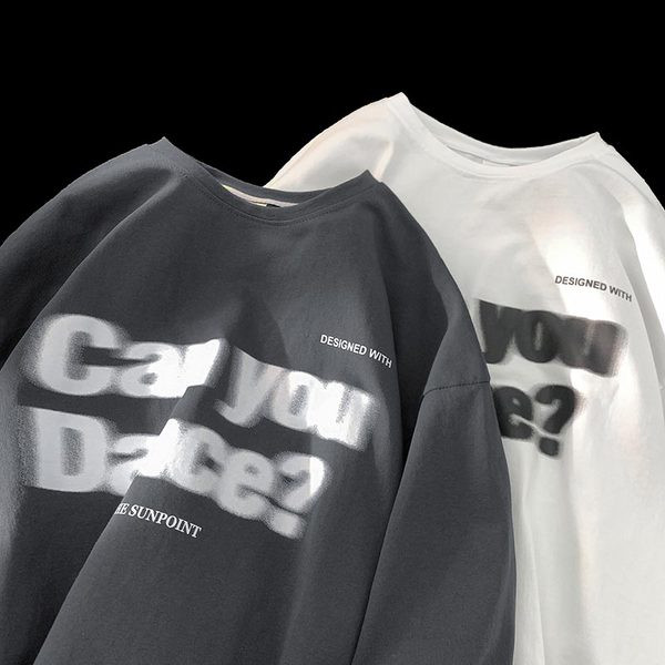 Vyriška palaidinė su 3D užrašu