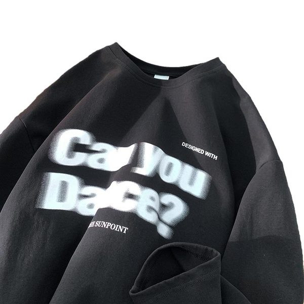 Vyriška palaidinė su 3D užrašu