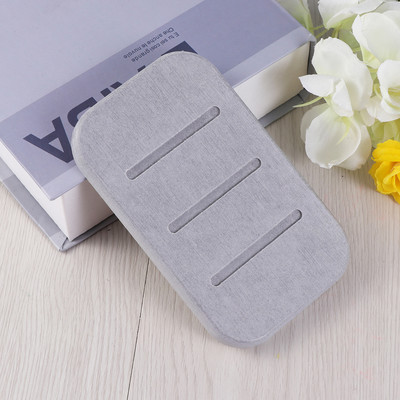 Neslystantis diatomitinis muilo indų muilo laikiklis Vandenį sugeriantis greitai džiūstantis muilas, skirtas vonios virtuvei (baltas)