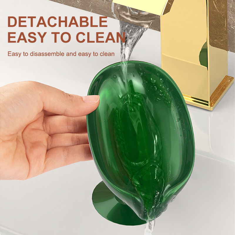 CMXIO nešiojamasis siurbtukas muilo laikiklis vertikalus nutekėjimo muilo indas dušo kempinės laikymo padėklas virtuvei vonios kambario priedų rinkinys