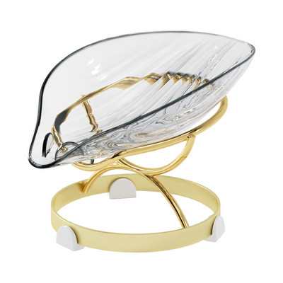 Skaidrus muilo laikiklis Muilo indas vonios kambario nutekėjimui vandens siurbimo puodelis Muilo indų muilo laikymo stovas Muilo padėklas Virtuvės priedai