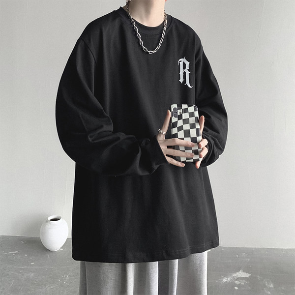 Vyriška palaidinė su trijų spalvų raštu