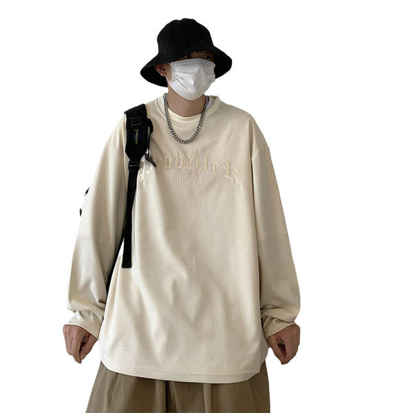 Vyriška palaidinė ilgomis rankovėmis švaraus rašto