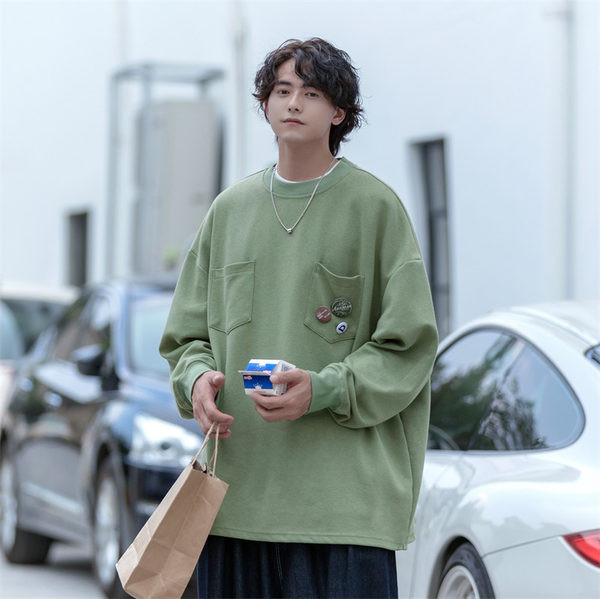 Alkalmi férfi blúz zsebbel