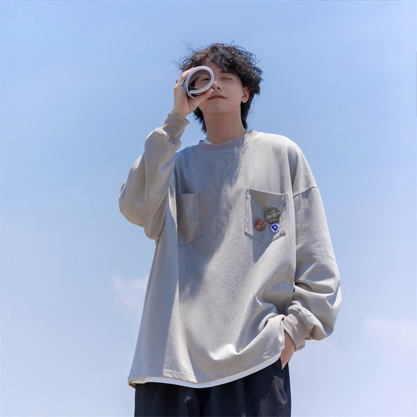 Alkalmi férfi blúz zsebbel