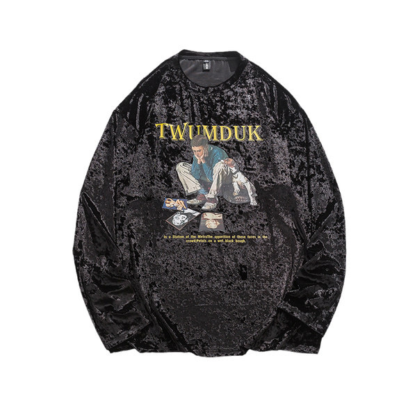 Ανδρική μπλούζα με χαλαρό σχέδιο