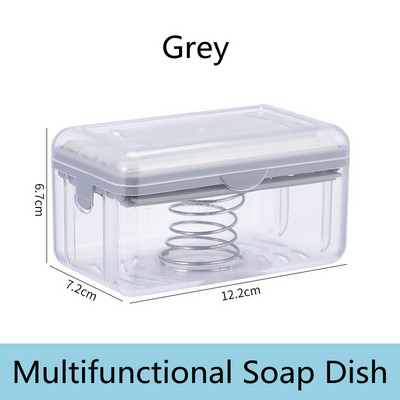 Višenamjenska posuda za sapun Kutija od pjene bez ruku sa spužvastim valjkom Kutija za sapun za kućanstvo bez trljanja Kutija za tuš u kupaonici