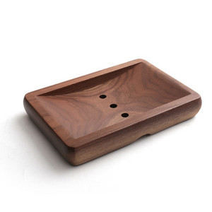 Kupaonska kutija za sapun Drveni balvan Držač za sapun od oraha Ručno izrađena posudica za sapun Odvod plijesni Posuda za sapun Organizator tuša za sapun