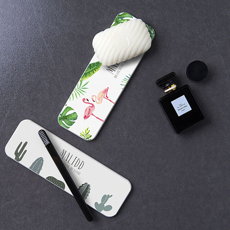 22*7 cm umivaonik dijatomit podmetač za kupaonicu upijajući jastučić flamingo biljka mačka uzorak držač četkica za zube posuda za sapun Spremište 1PC