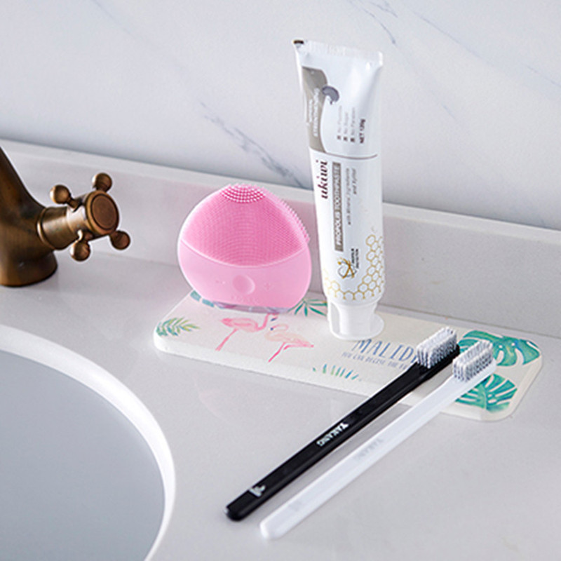 22*7 cm umivaonik dijatomit podmetač za kupaonicu upijajući jastučić flamingo biljka mačka uzorak držač četkica za zube posuda za sapun Spremište 1PC