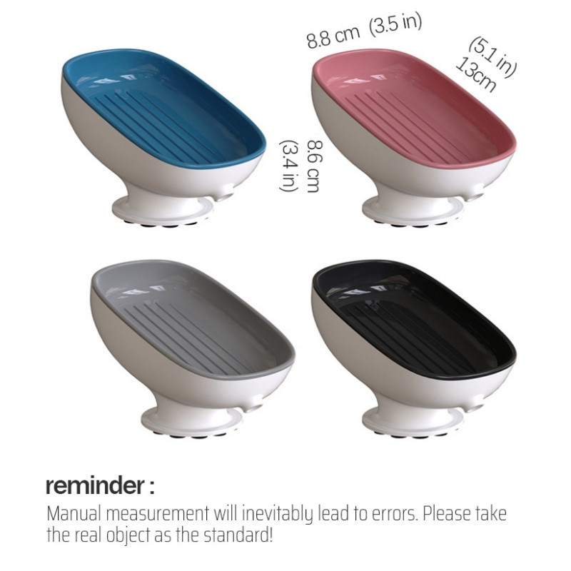 Super usisna posuda za sapun s odvodom vode Držač sapuna za kupaonicu Spremnik za sapun Kupaonski pribor Kithcen Pribor za čišćenje