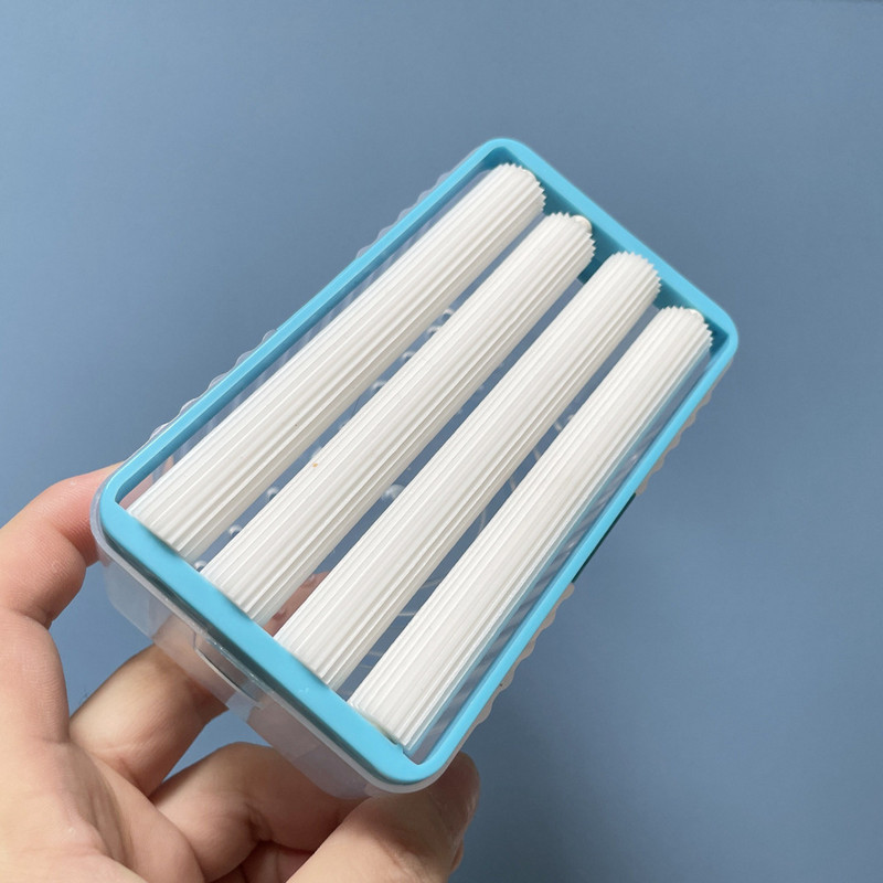 Muilo dėžutė Laisvų rankų putojantis muilo indas Daugiafunkcis muilo indas Laisvų rankų putojantis nusausinantis buitinės laikymo dėžutės valymo įrankis