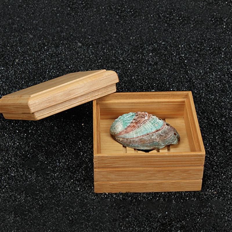 2 tk Creative bambusest seebikarbi hoidja reisiseebialuse karbi reisiseebi konteiner