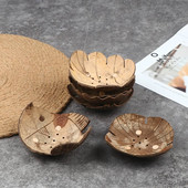 Kókuszos szappantál Kreatív tányérok Rajzfilm Szappandoboz Kókuszhéj Aranyos Szappantál tárolótálca Ékszerszervező