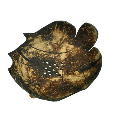 Kókuszos szappantál Kreatív tányérok Rajzfilm Szappandoboz Kókuszhéj Aranyos Szappantál tárolótálca Ékszerszervező