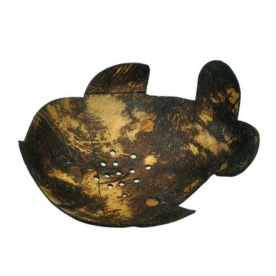 Kókuszos szappantál Kreatív tányérok Rajzfilm Szappandoboz Kókuszhéj Aranyos Szappantál tárolótálca Ékszerszervező