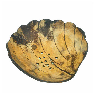 Kókuszos szappantál Kreatív tányérok Rajzfilm Szappandoboz Kókuszhéj Aranyos Szappantál tárolótálca Ékszerszervező