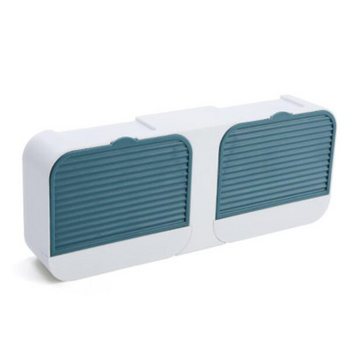 1/2 rácsos leeresztő szappantartó kihajtható szappandoboz fürdőszobai kiegészítők tárolódoboz Fióktálca polc falra szerelhető, szabad perforáció