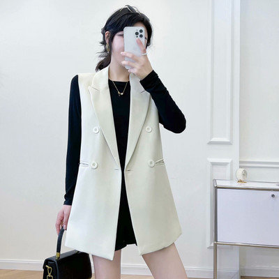 Elegáns női mellény gombokkal - három színben