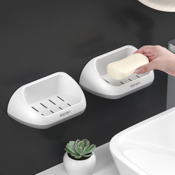 LEDFRE Πλαστική θήκη κουτιού σαπουνιού Βάση για σαπουνάδα Θήκη αποθήκευσης μπάνιου Δημιουργικός δίσκος Σετ αξεσουάρ μπάνιου σπιτιού LF73012