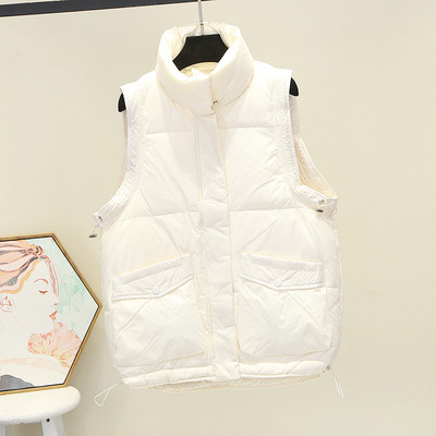 Ležeran ženski prsluk s džepom