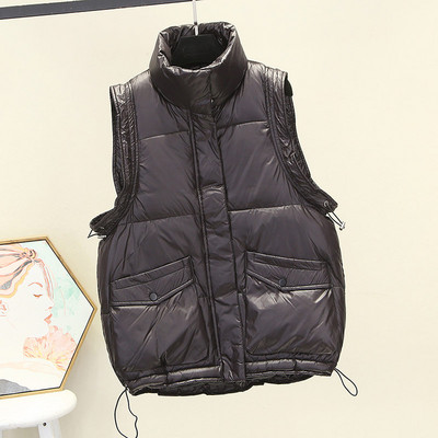 Ležeran ženski prsluk s džepom