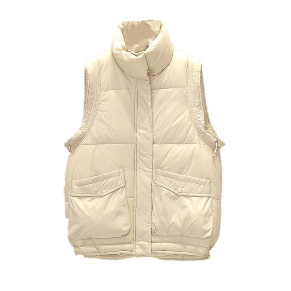 Ležeran ženski prsluk s džepom