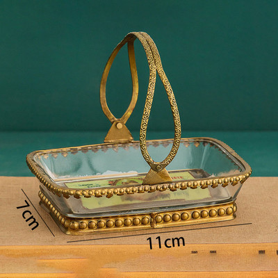 Paauksuota amatų metalinė muilo dėžutė Retro raižyta dekoratyvinė dušo laikymo padėklai tualetinis staliukas papuošalų organizatorius namų dekoravimas