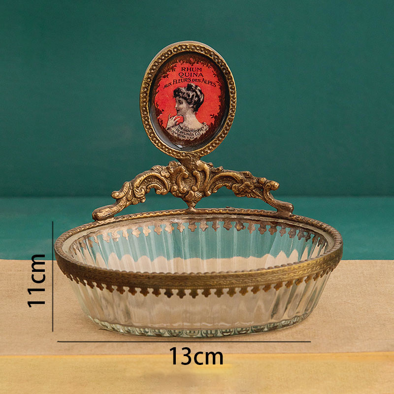 Paauksuota amatų metalinė muilo dėžutė Retro raižyta dekoratyvinė dušo laikymo padėklai tualetinis staliukas papuošalų organizatorius namų dekoravimas