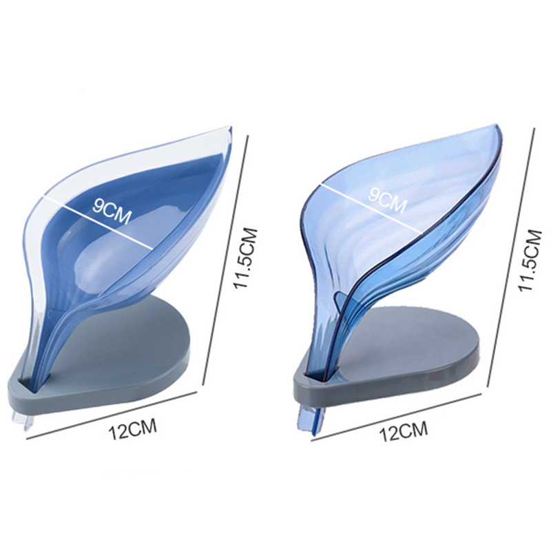 Levél alakú szappandoboz fürdőszobai szappantartó Edénytartó tányértálca Fürdőszappantartó tok Fürdőszoba kellékek fürdőszobai eszközök