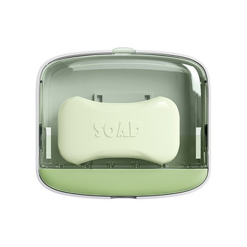 Drain Soapbox Φορητό κουτί αποθήκευσης οικιακού σαπουνιού με κάλυμμα Αδιάβροχη θήκη οργάνωσης ταξιδιού Αξεσουάρ μπάνιου