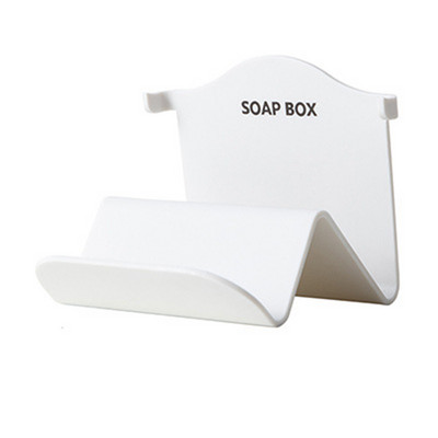 Kūrybinė trapecijos formos muilo dėžutė vonios kambario daugiafunkcinis muilo laikiklis lėkštės laikymo padėklas Vonios muilo laikiklis vonios reikmenys