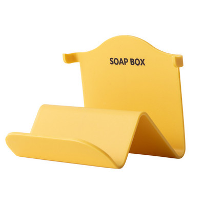 Kūrybinė trapecijos formos muilo dėžutė vonios kambario daugiafunkcinis muilo laikiklis lėkštės laikymo padėklas Vonios muilo laikiklis vonios reikmenys