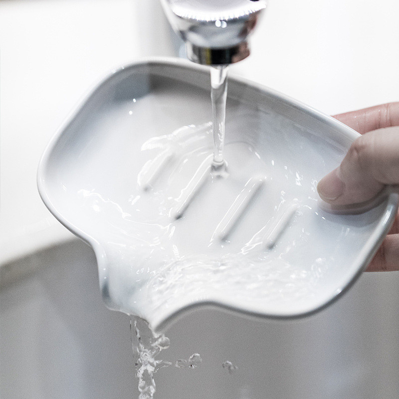Keraminis muilo indas Vonios laikymo stovas Muilo dėžutė Virtuvės kempinės laikiklis dušo muilo indų laikiklis