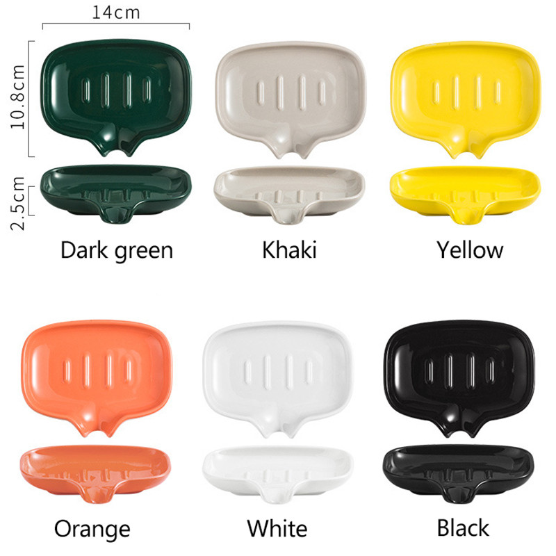 Keraminis muilo indas Vonios laikymo stovas Muilo dėžutė Virtuvės kempinės laikiklis dušo muilo indų laikiklis